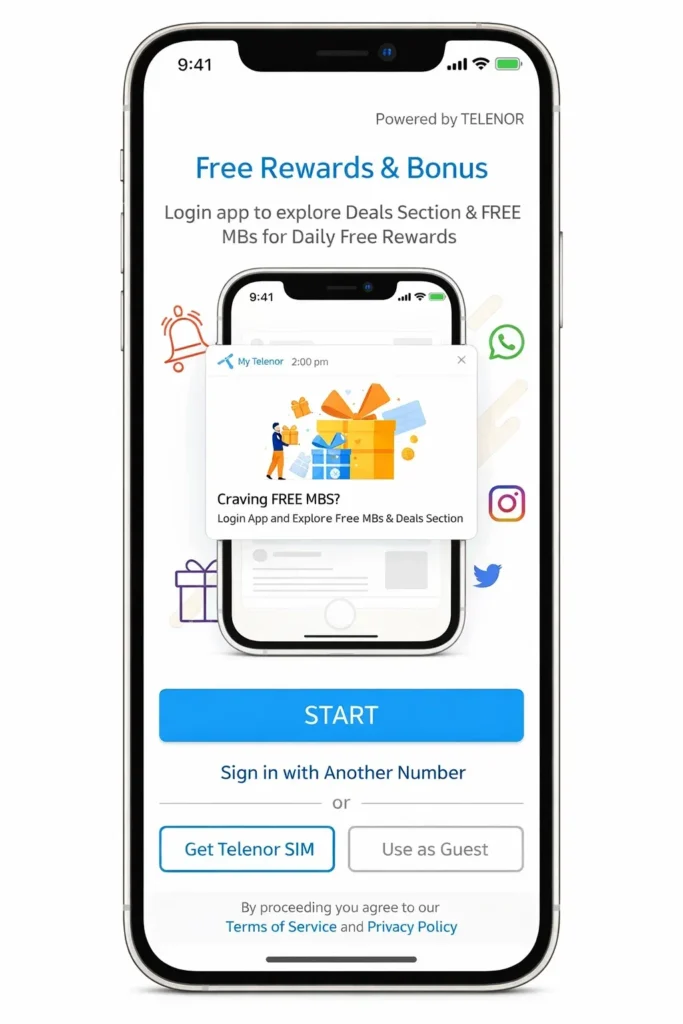 Log in with Your Telenor SIM