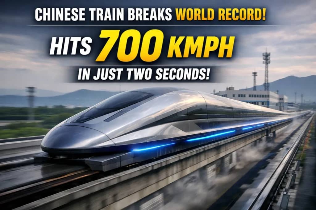 Chinese Train Breaks World Record,