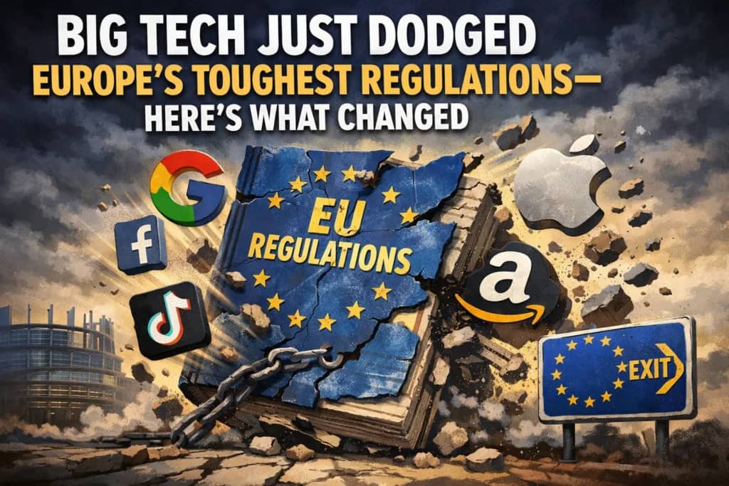 Big Tech Just Dodged Europe's Toughest Regulations—Here's What Changed