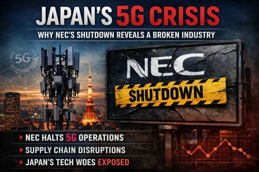 Japan 5G Crisis: Why NEC's Shutdown Reveals a Broken Industry