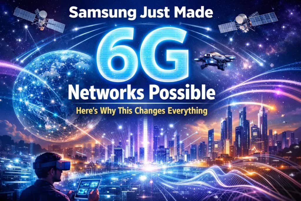 Samsung Just Made 6G Networks Possible—Here's Why This Changes Everything