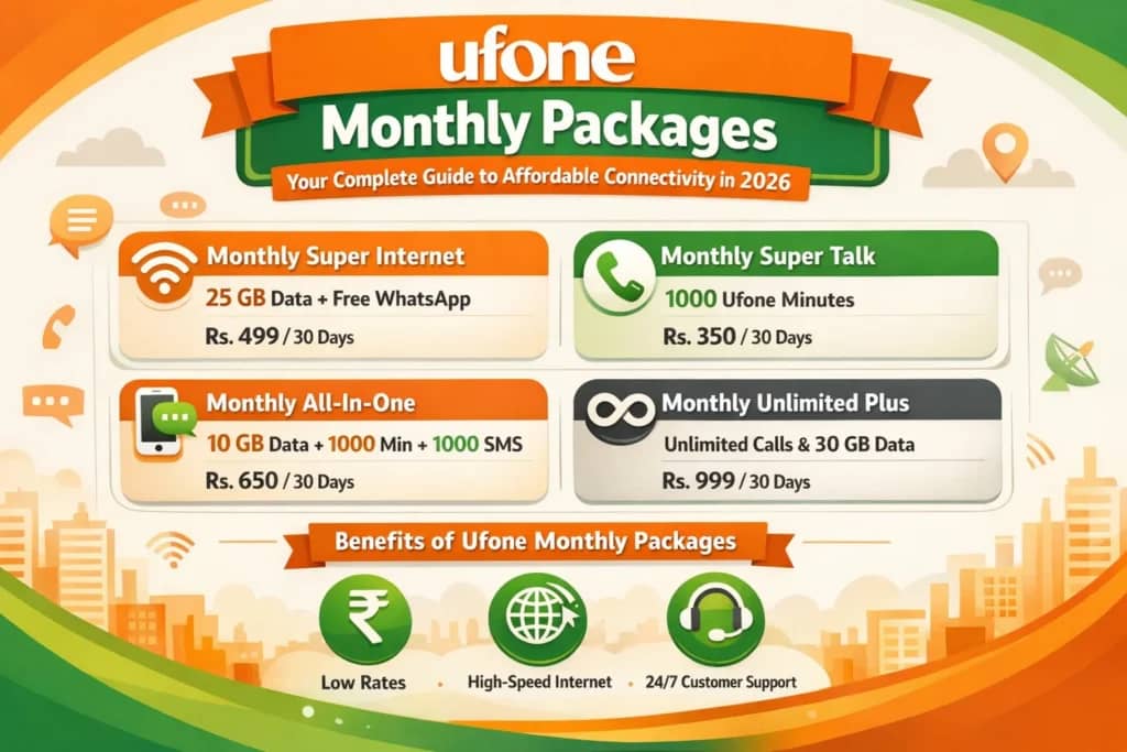 Ufone Monthly Packages: Your Complete Guide to Affordable Connectivity in 2026