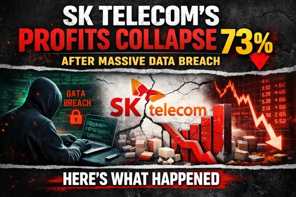 SK Telecom's Profits Collapse 73% After Massive Data Breach – Here's What Happened